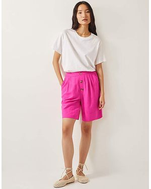 Monsoon Lucy Longline Shorts - Pink