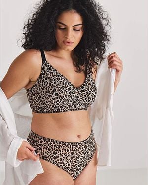 Lemonade Dolls Mesh Brief - Brown