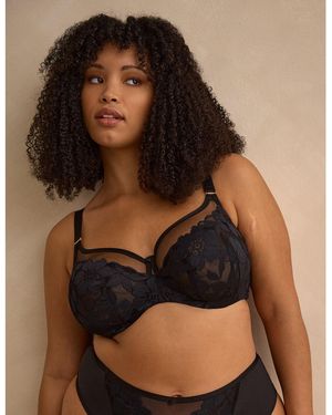 SCULPTRESSE Flora Full Cup Wired Bra - Brown