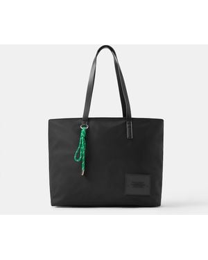 Accessorize Harper Nylon Laptop Tote Bag - Black