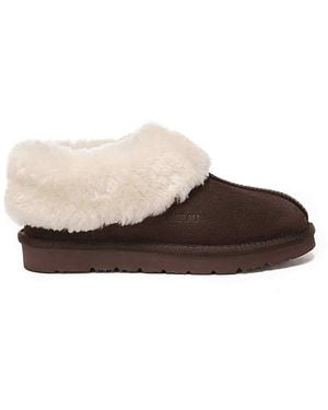 EVER AU Ibis Cosy Slipper - Brown