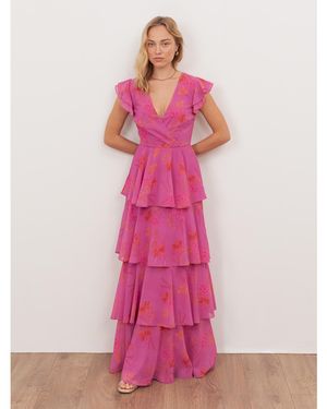 Anaya with love Floral Print Dress - Pink
