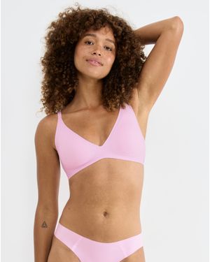 Sloggi Zero Feel Up Plunge Bra - Brown