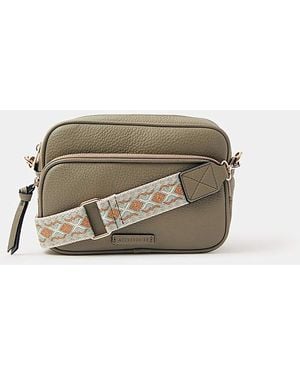 Accessorize Double Zip Camera Bag - Green