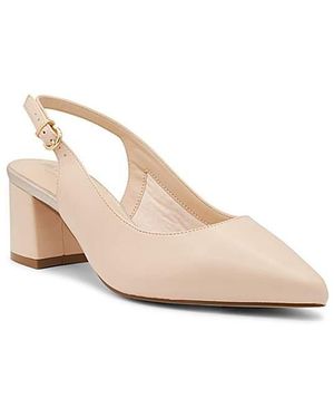 Paradox London Flynn Wide Fit Heels - White