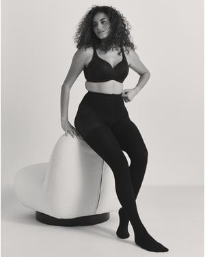 Pretty Secrets 1 Pack Thermal Shaping 200 Denier Tights - Black