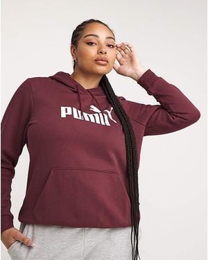 PUMA Essentials Logo Hoodie - Red