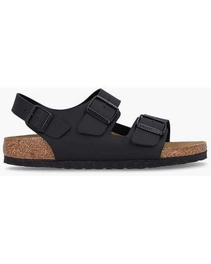 Birkenstock Milano Birko-Flor Sandals - Black