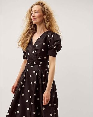 Monsoon Amara Belted Midi Dress - Black