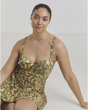 MAGISCULPT Underwired Swimdress - Green