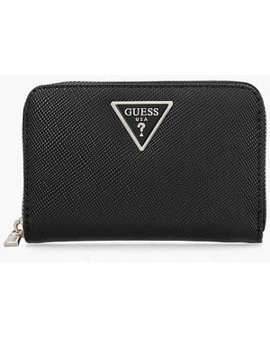Guess Medium Laural Wallet - Black