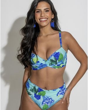 Pour Moi Pour Moi Free Spirit Wired Bikini Top - Blue