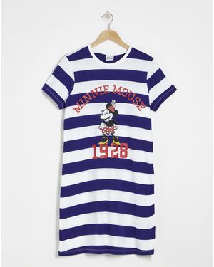 Disney Minnie Mouse Varsity Nightie - Blue