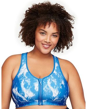 Glamorise 9266 Sport Bra - Blue
