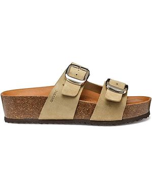 Geox D Brionia H Sandals - Brown