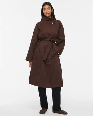 Vila Kiwi Trench Coat - Brown