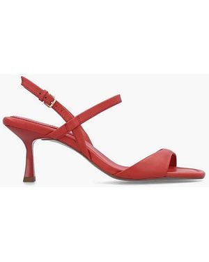 Radley Meadow Road Flame Heeled Sandals - Red