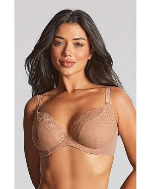 Panache Envy Plunge Bra - Brown