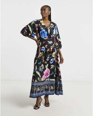 Joanna Hope Floral Printed Dress - White