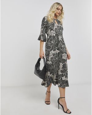 Joanna Hope Floral Luxe Jersey Dress - Multicolour
