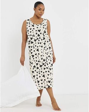 Pretty Secrets Value Heart Nightie - White