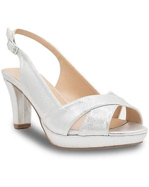 Paradox London Luisa Platform Sandals - White