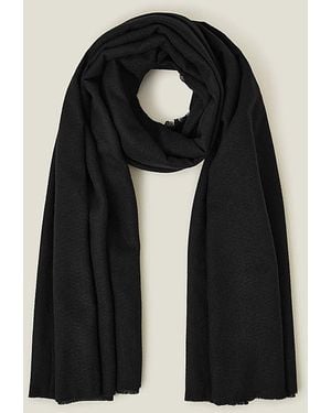Accessorize Grace Blanket Scarf - Black