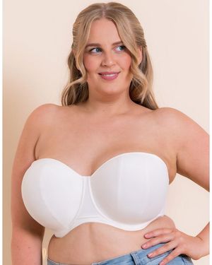Curvy Kate Luxe Strapless Bra - White