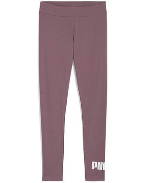 PUMA Essential Logo Leggings - Purple