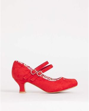 Joe Browns Cherry Mary Jane Eee Fit - Red