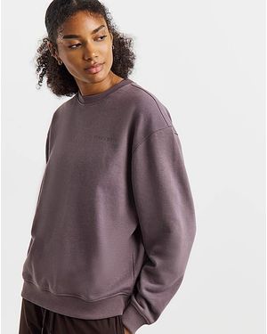 Sweaty Betty Revive Crew Neck Sweatshirt - Purple