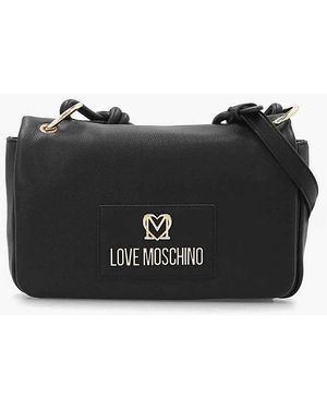 Love Moschino Cord Trick Shoulder Bag - Black