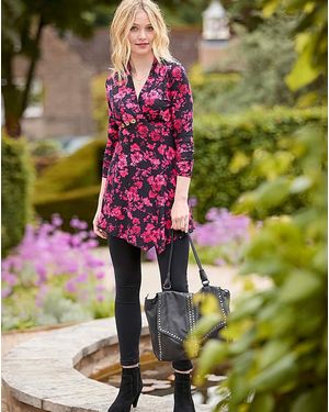 Joe Browns Button Detail Jersey Tunic - Green