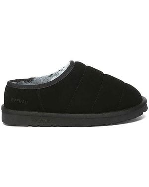 EVER AU Jaeger Low Ankle Slippers - Black