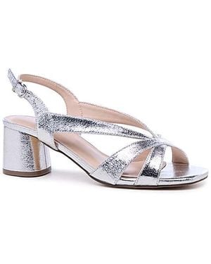 Paradox London Navinia Wide Fit Sandals - White