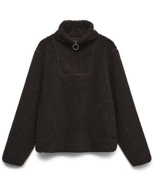 Vero Moda Flash Teddy Anorak - Black