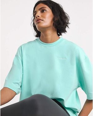 Gym King 365 Micro Loopback Boxy T-Shirt - Green