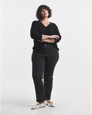 Simply Be Sbe 99 1 Straight Jeans - White