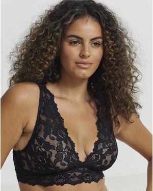 Figleaves Millie Lace Bralette - Black