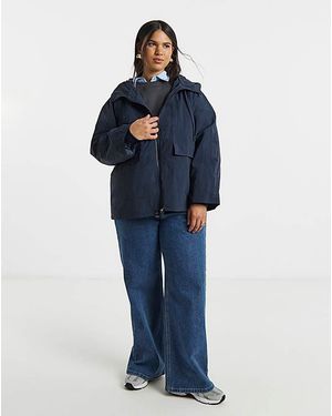 Simply Be Lightweight Tech Parka - Blue