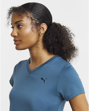 PUMA Train Essential Crew T-Shirt - Blue