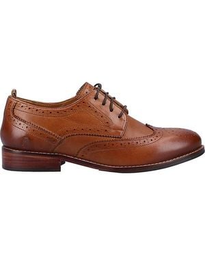 Hush Puppies Natalia Brogue - Brown