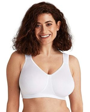 Miss Mary Of Sweden Miss Mary Smooth Divide Non-Wired Bra - White