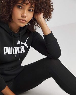 PUMA Essentials Logo Hoodie - Black