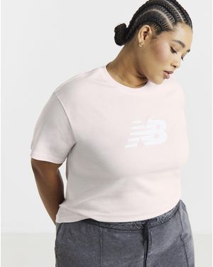 New Balance Relaxed Logo T-Shirt - White