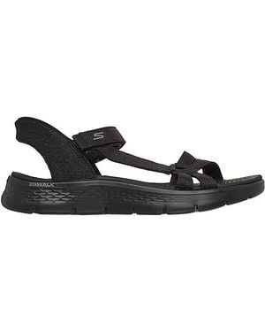 Skechers Go Walk Flex Illuminate Sandal - Black