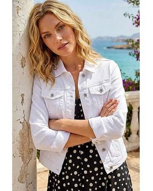 Roman Roman Classic Cotton Denim Jacket - Grey