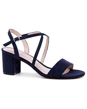 Paradox London Honeysilk Wide Fit Sandal - Blue