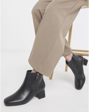 JD Williams Low Block Heel Boot With Zip Wide - Multicolour