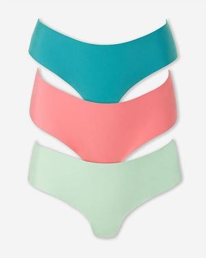 Under Armour 3 Pack No Show Hipsters - Green